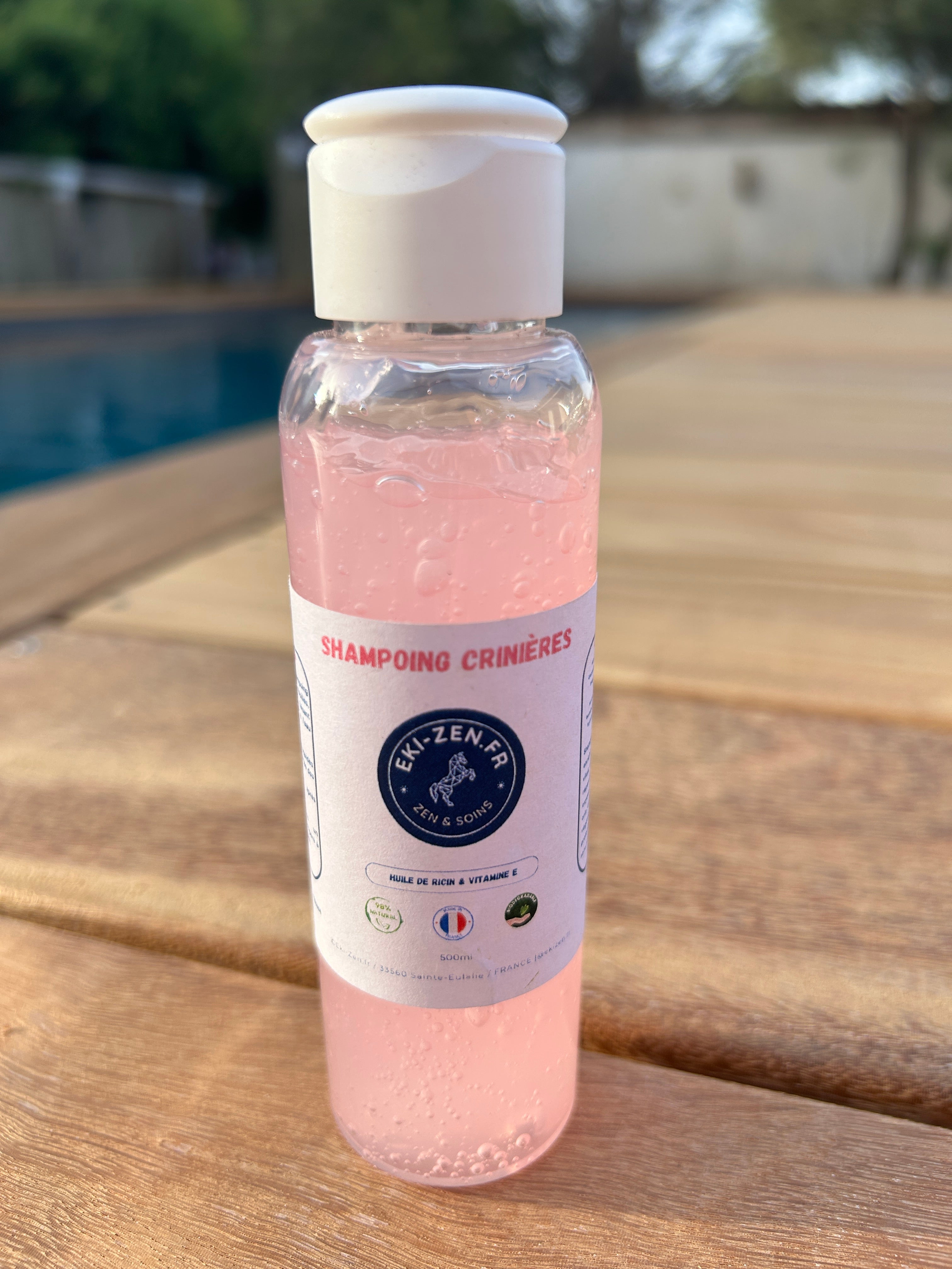 Shampoing naturel crinière cheval